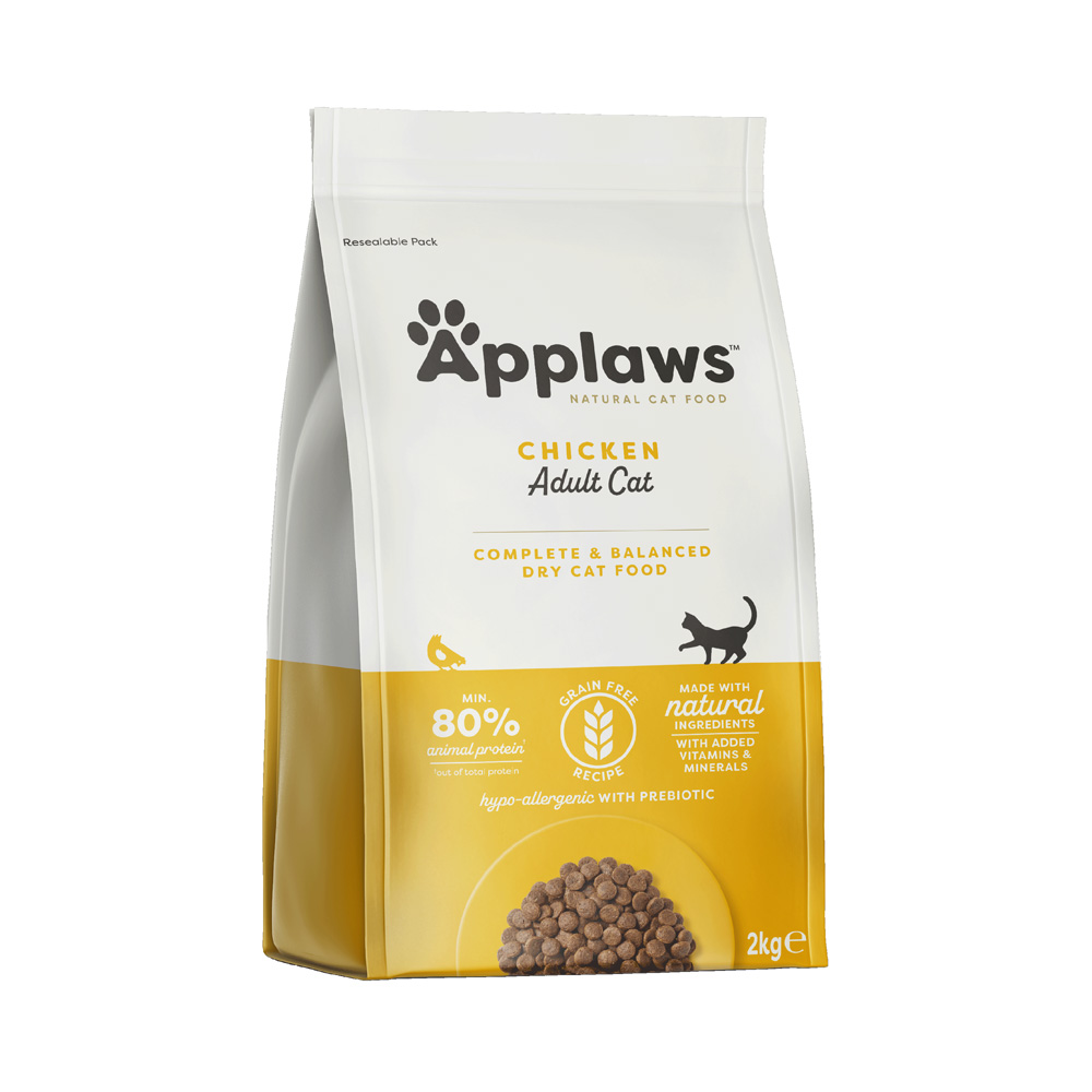 Applaws Trockenfutter Katze Adult Huhn 2 kg