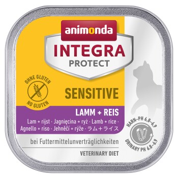 animonda Integra Protect Sensitive 16x100g Lamm und Reis
