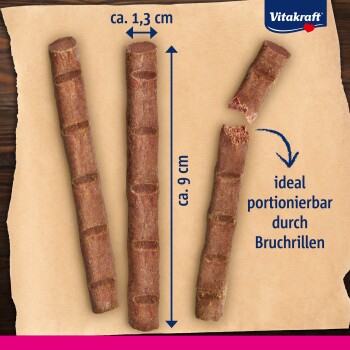 Vitakraft Cat-Stick 10x6 Stück Kabeljau und Seelachs