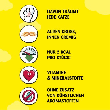 Dreamies Mix 6x60g Huhn und Ente