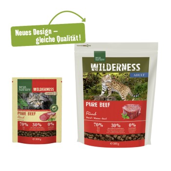 REAL NATURE WILDERNESS Pure Beef Adult 300 g