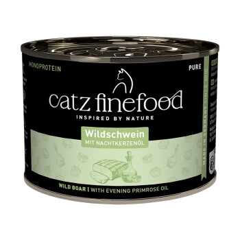 Catz finefood Nassfutter Katze Purrrr Adult No. 109 Wildschwein 6x200 g