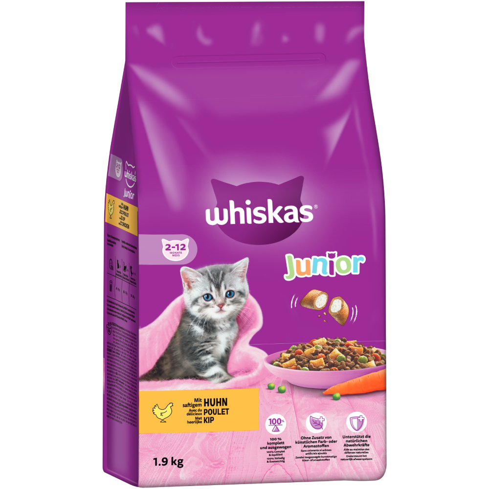 Whiskas Junior Huhn 1,9 kg