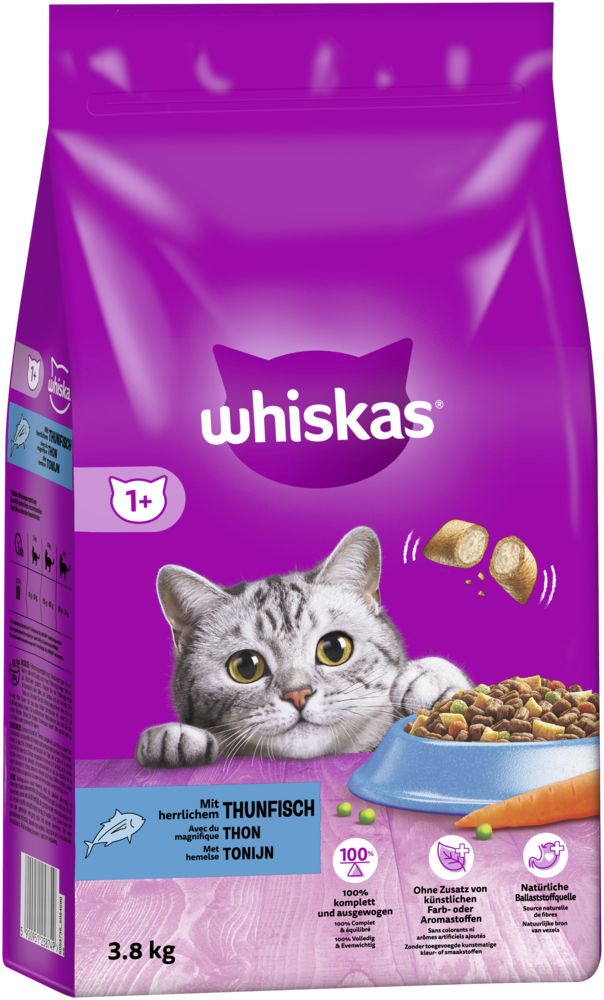 Whiskas 1+ Adult Thunfisch 3,8 kg
