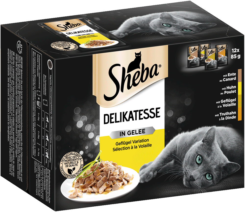 Sheba Delikatesse in Gelee 12x85g