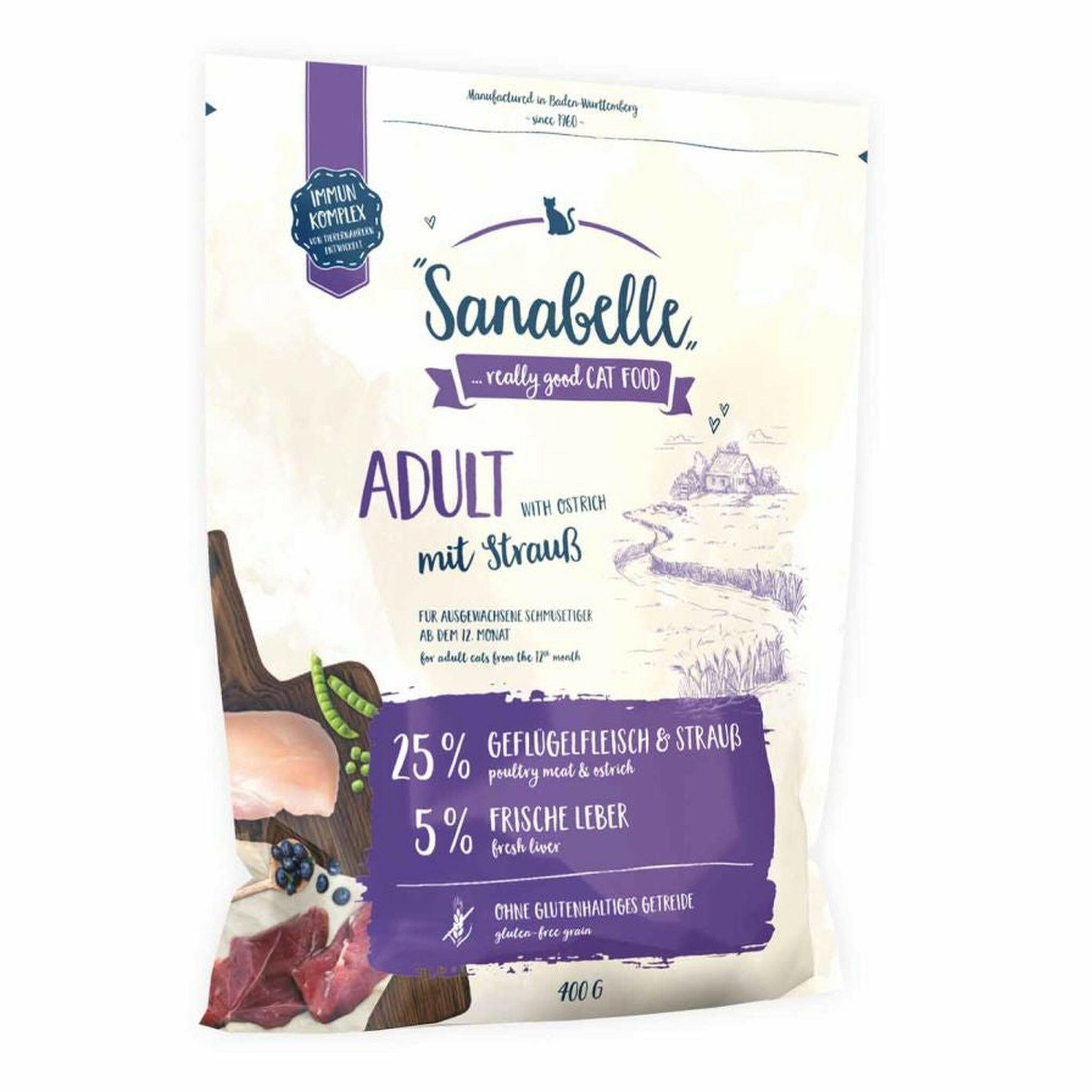 Sanabelle Adult Strauß 400 g