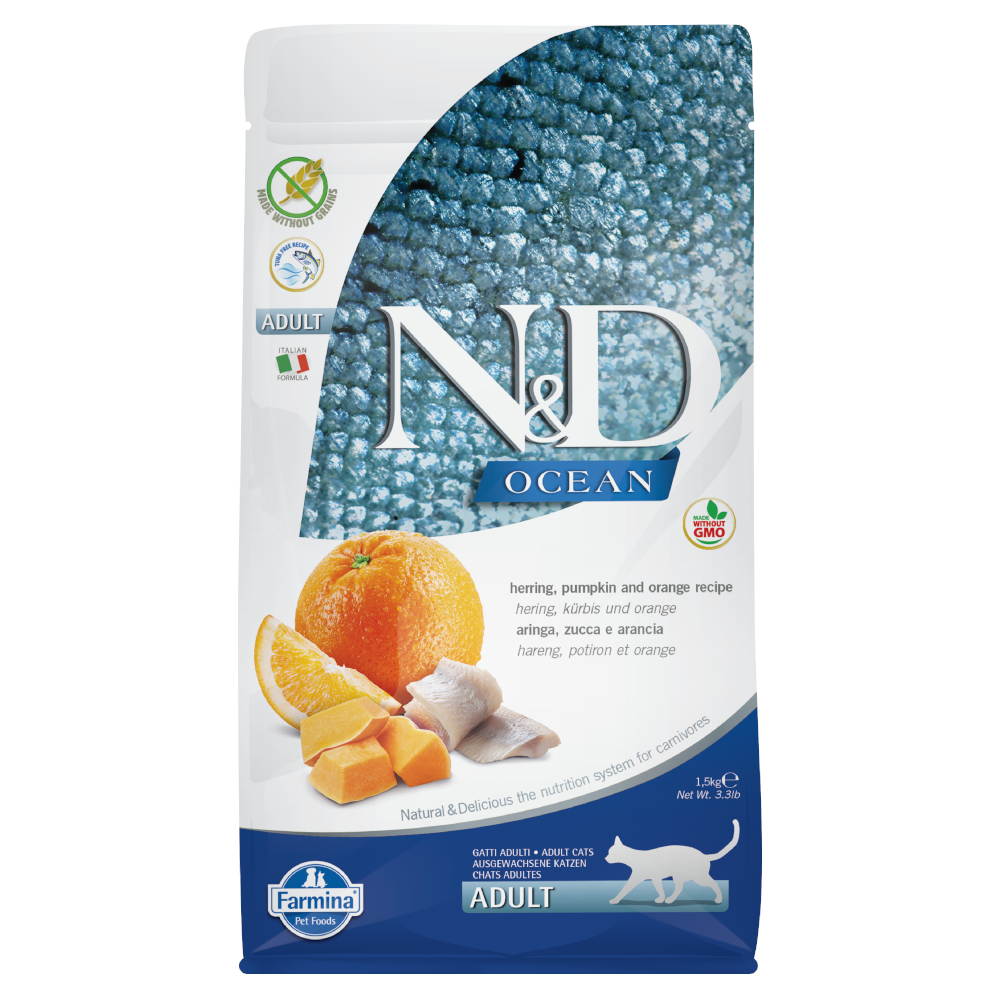 N&D Farmina Ocean Adult Hering mit Kürbis 1,5 kg