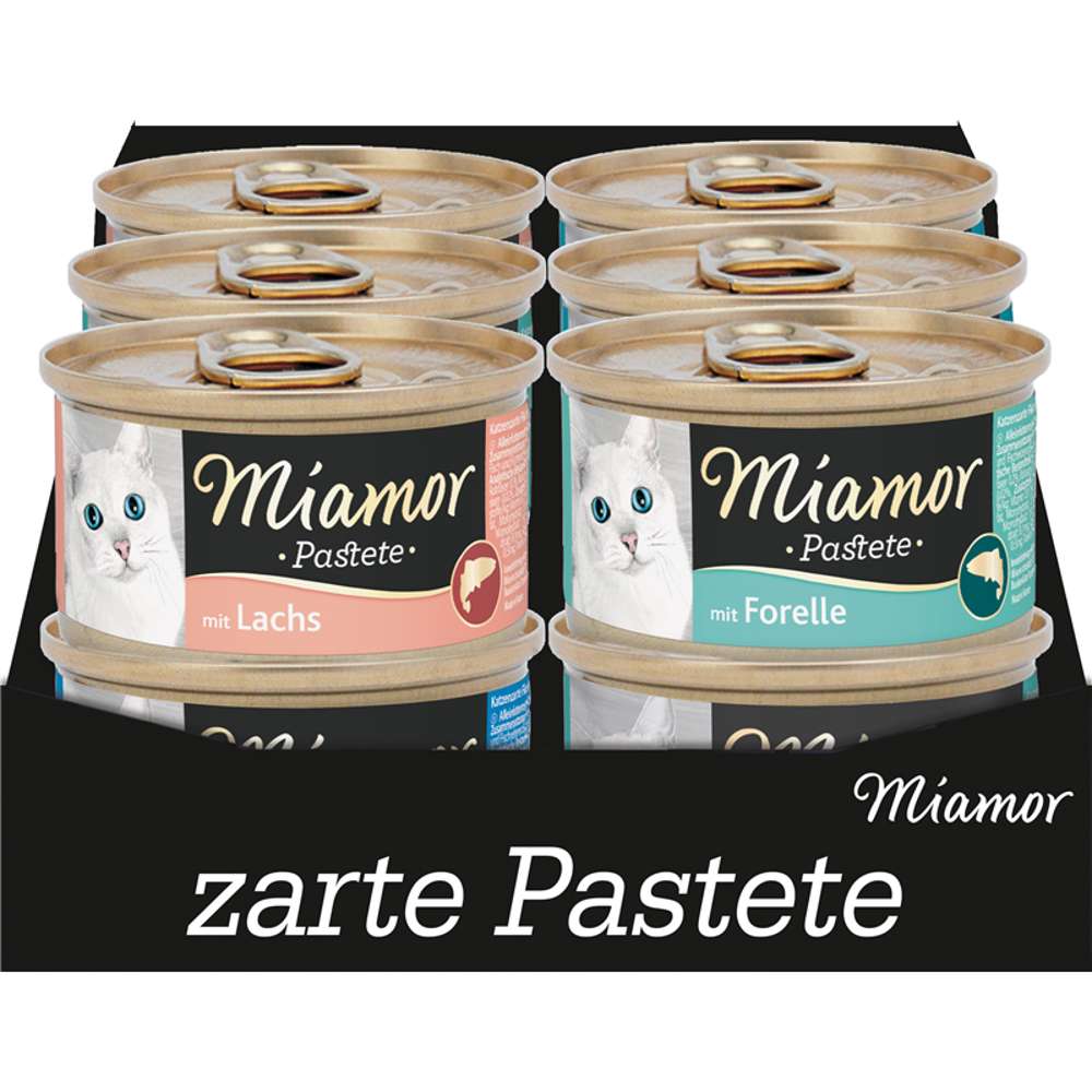 Miamor Pastete Multibox 12x85g Fisch