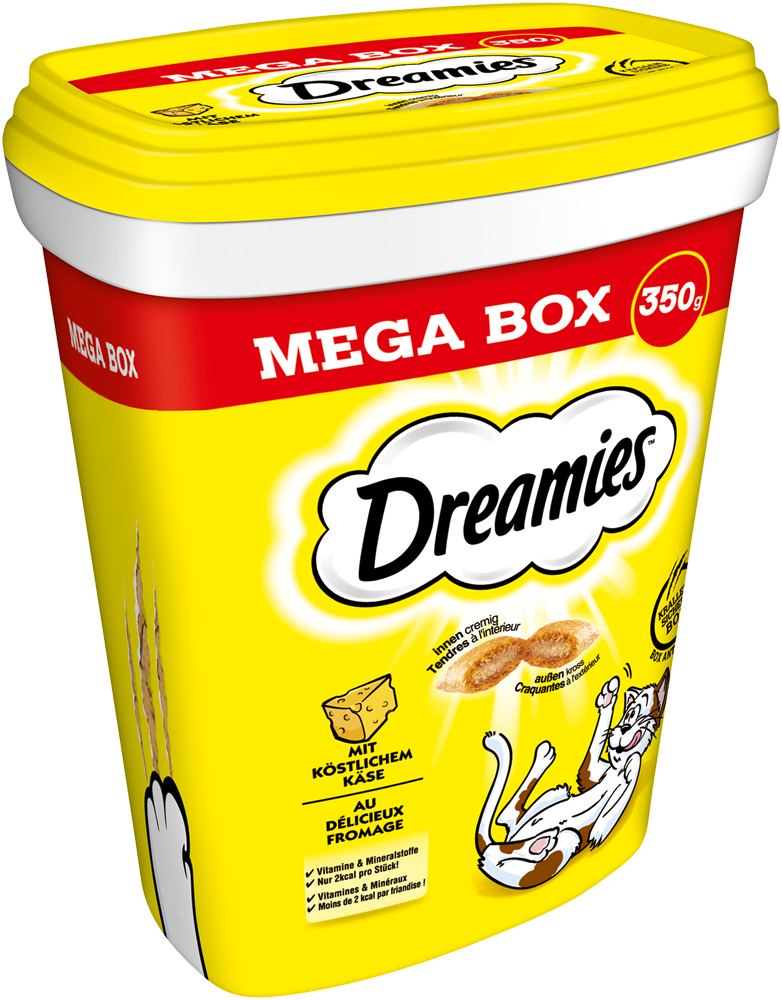 Dreamies Mega Box 350g Käse