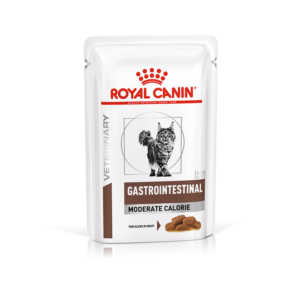 ROYAL CANIN Veterinary Gastrointestinal Moderate Calorie, in Soße 12x85g