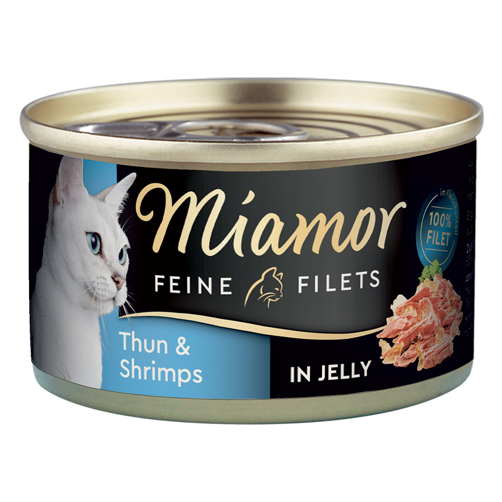 Miamor Feine Filets in Jelly Mixpaket 12x100g Mixpaket 1