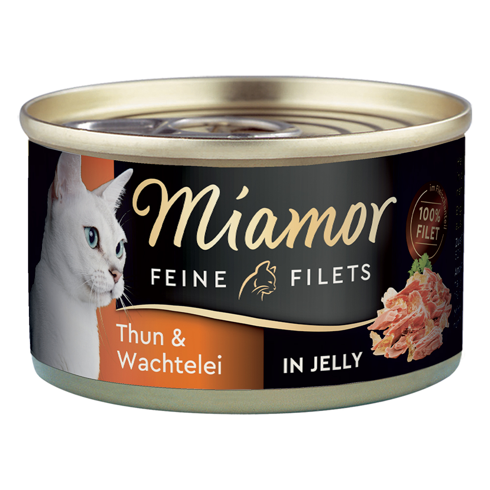 Miamor Feine Filets in Jelly Mixpaket 12x100g Mixpaket 2