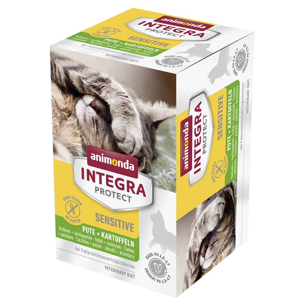 animonda Integra Protect Sensitive 6x100g Pute und Kartoffel