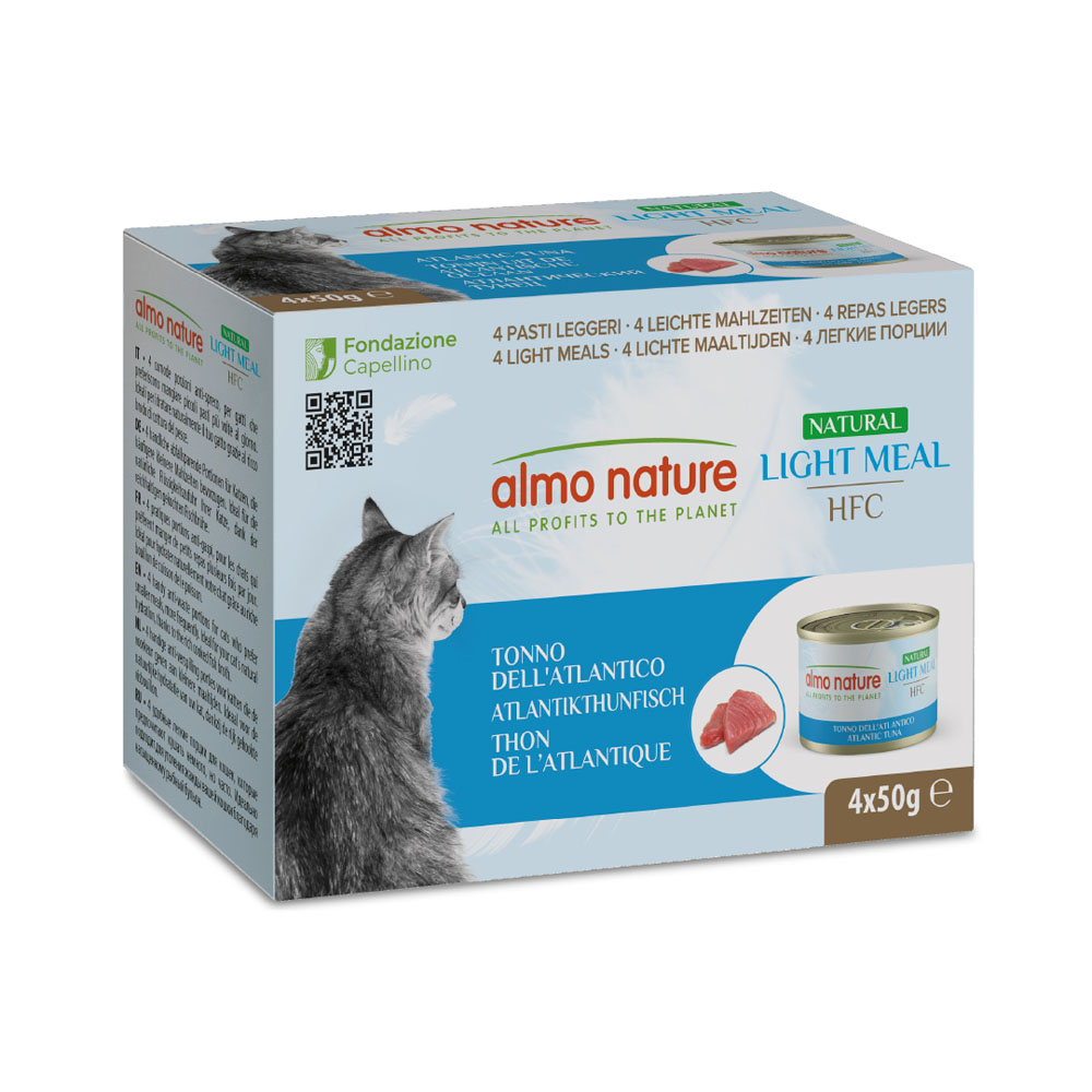 Almo nature HFC Natural Light Meal 4x50 g Atlantik-Thunfisch