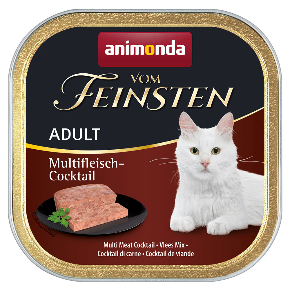 animonda Vom Feinsten Adult 6x100g Multifleisch Cocktail