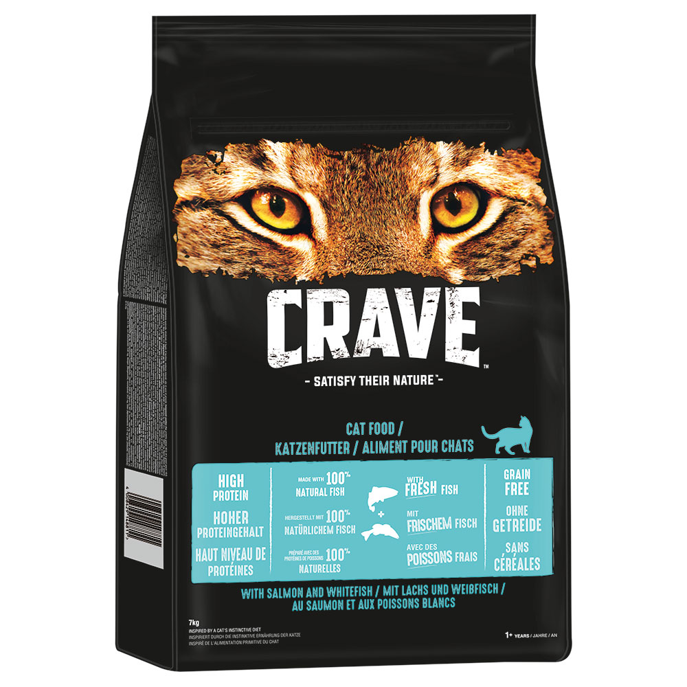 CRAVE mit Lachs und Weißfisch 7 kg