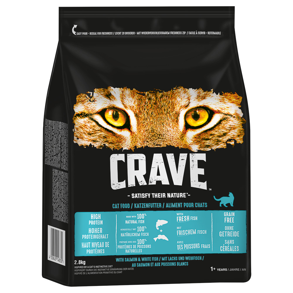 CRAVE mit Lachs und Weißfisch 2,8 kg