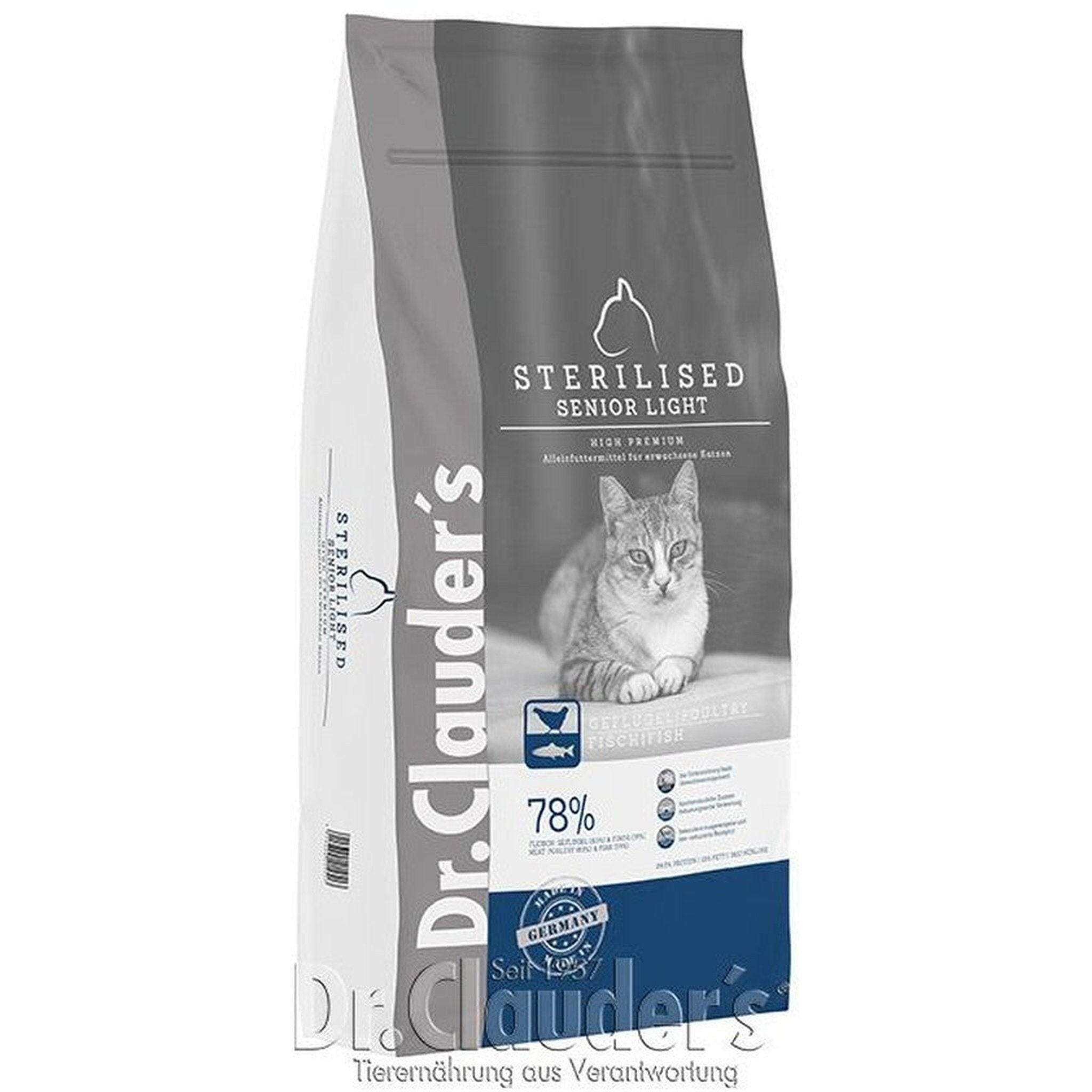 Dr. Clauder's Dr.Clauder's High Premium Sterilised Senior Light 10 kg