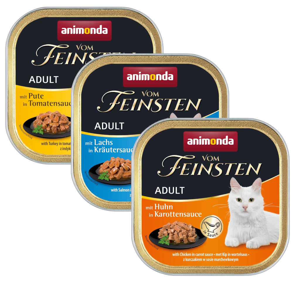 animonda Vom Feinsten Adult Saucen Vielfalt 32 x 100 g