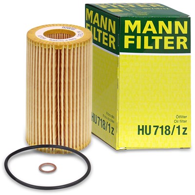 MANN-FILTER Ölfilter HU 718/1 z Motorölfilter,Filter für Öl BMW,LAND ROVER,ROVER,3 Limousine (E46),5 Limousine (E39),3 Touring (E46),5 Touring (E39)