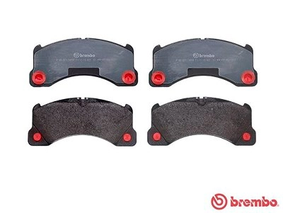 BREMBO Bremsbelagsatz P 65 021 Bremsbeläge,Bremsklötze VW,PORSCHE,Touareg (7P5, 7P6),Cayenne (92A),PANAMERA,Macan (95B),Cayenne (9YA),PANAMERA (971)