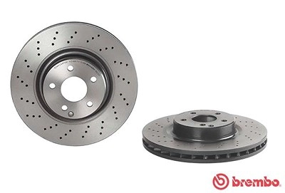 BREMBO Bremsscheibe 09.9825.11 Bremsscheiben,Scheibenbremsen MERCEDES-BENZ,E-Klasse Limousine (W211),E-Klasse T-modell (S211),SL (R230)