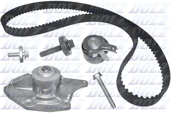 DOLZ Wasserpumpe + Zahnriemensatz KD004 Wasserpumpe + Zahnriemenkit RENAULT,NISSAN,DACIA,CLIO II (BB0/1/2_, CB0/1/2_)