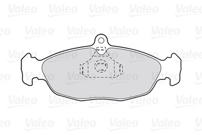 VALEO Bremsbelagsatz 301356 Bremsbeläge,Bremsklötze OPEL,JAGUAR,DAEWOO,Corsa B Schrägheck (S93),Astra F CC (T92),Astra F Caravan (T92)