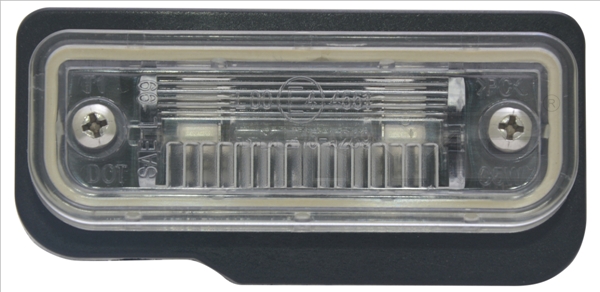 TYC Kennzeichenleuchte 15-0289-00-9  MERCEDES-BENZ,TESLA,E-Klasse Limousine (W211),C-Klasse Limousine (W203),C-Klasse T-modell (S203),CLS (C219)