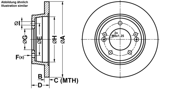 ATE Bremsscheibe 24.0110-0379.1 Bremsscheiben,Scheibenbremsen HYUNDAI,KIA,i30 (GD),i30 CW (GD),i30 Coupe,i30 Hatchback Van (GDE)