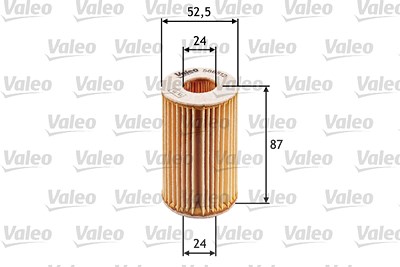 VALEO Ölfilter 586512 Motorölfilter,Filter für Öl RENAULT,TWINGO I (C06_),CLIO II (BB0/1/2_, CB0/1/2_),KANGOO (KC0/1_),KANGOO Express (FC0/1_)