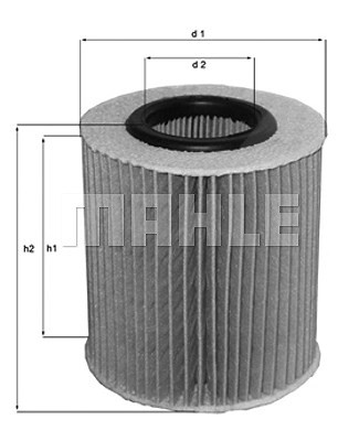 MAHLE ORIGINAL Ölfilter OX 416D1 Motorölfilter,Filter für Öl TOYOTA,LEXUS,LOTUS,Yaris Schrägheck (_P9_),AURIS (NRE15_, ZZE15_, ADE15_, ZRE15_, NDE15_)