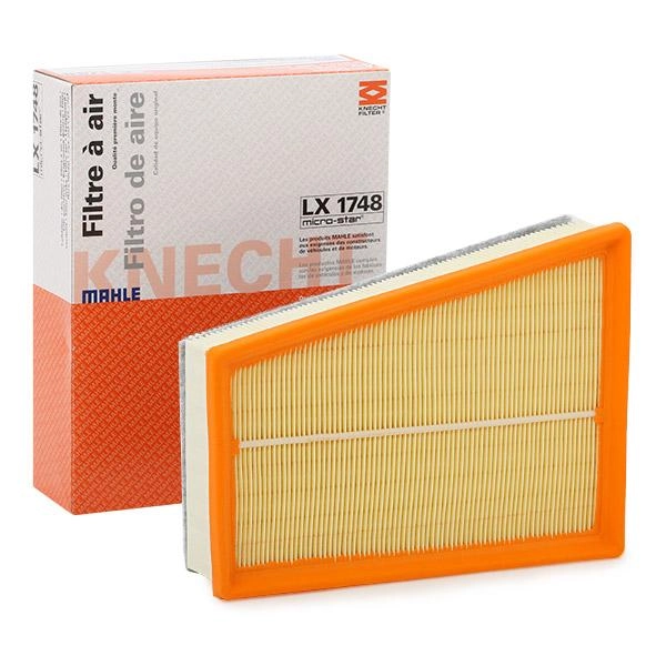 MAHLE ORIGINAL Luftfilter LX 1748 Motorluftfilter,Filter für Luft RENAULT,MEGANE III Grandtour (KZ0/1),SCÉNIC II (JM0/1_),Scénic III (JZ0/1_)