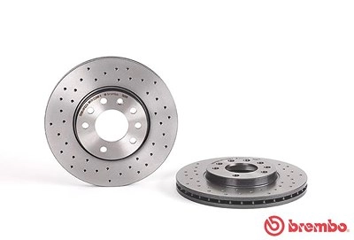 BREMBO Bremsscheibe 09.7629.1X Bremsscheiben,Scheibenbremsen OPEL,CHEVROLET,VAUXHALL,Corsa C Schrägheck (X01),ZAFIRA B (A05),Meriva A (X03)