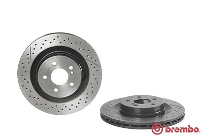 BREMBO Bremsscheibe 09.A326.11 Bremsscheiben,Scheibenbremsen MERCEDES-BENZ,C-Klasse Limousine (W204),C-Klasse T-modell (S204),C-Klasse Coupe (C204)