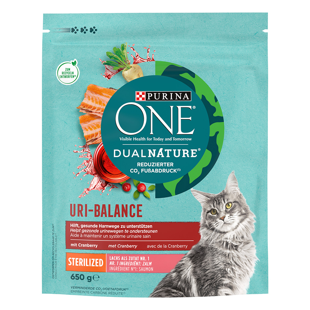 Purina ONE DualNature Uribalance mit Cranberry Sterilised 650 g