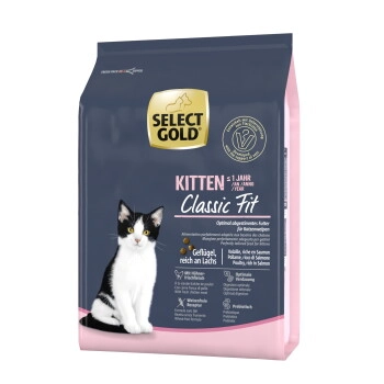 SELECT GOLD Kitten Geflügel und Lachs 2,5 kg