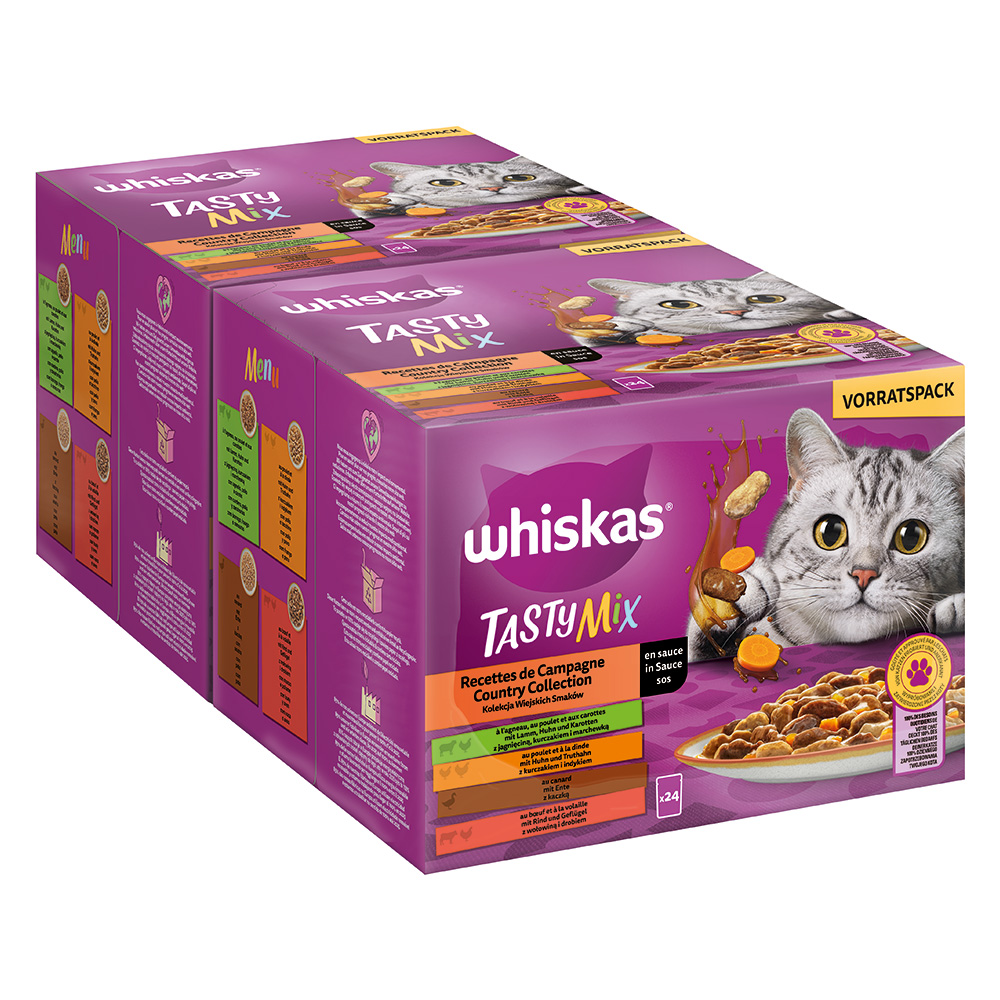 Whiskas Tasty Mix Multipack Country Collection in Sauce 24 x 85g