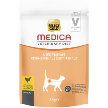SELECT GOLD Medica Nierendiät 24x85g Huhn