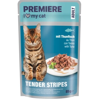 PREMIERE Tender Stripes Thunfisch 56x85 g