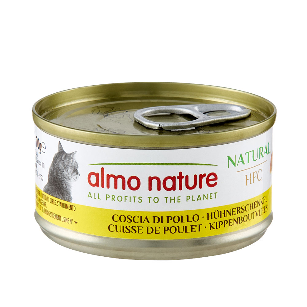 Almo nature Almo HFC 6x70g Hühnerschenkel