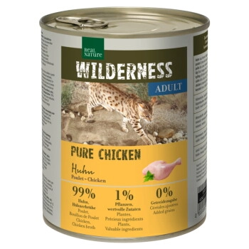 REAL NATURE WILDERNESS Adult Pure Chicken 12x800 g