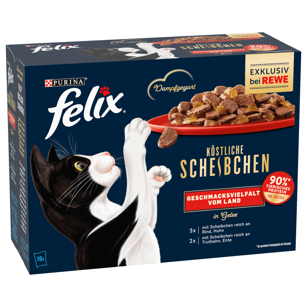 Felix  Köstliche Scheibchen 10 x 80 g Geschmacksvielfalt vom Land