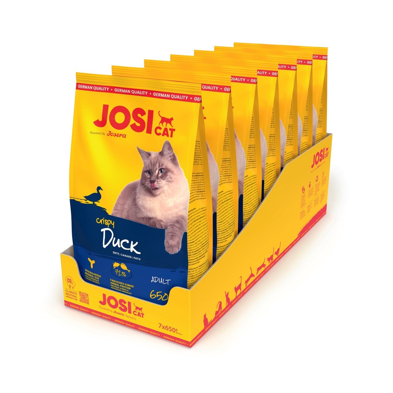 JosiCat Crispy Duck 7x650 g