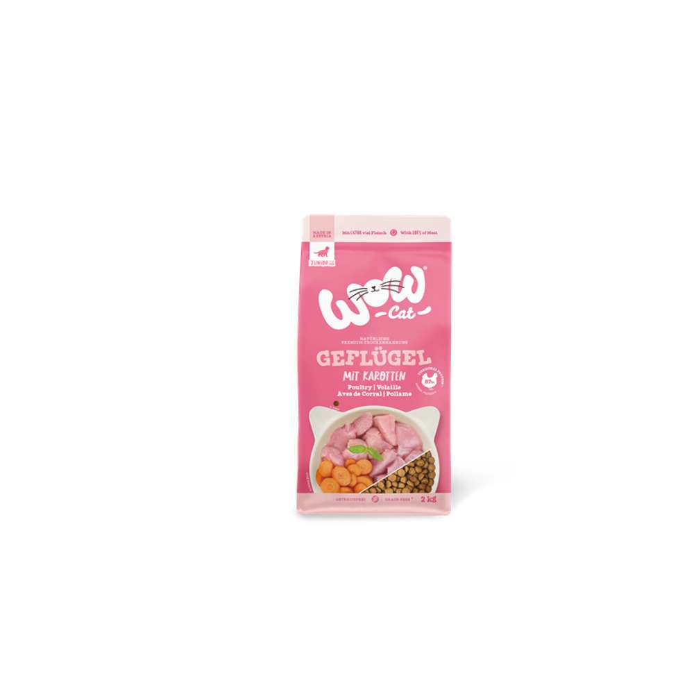WOW Cat Junior Geflügel 2 kg