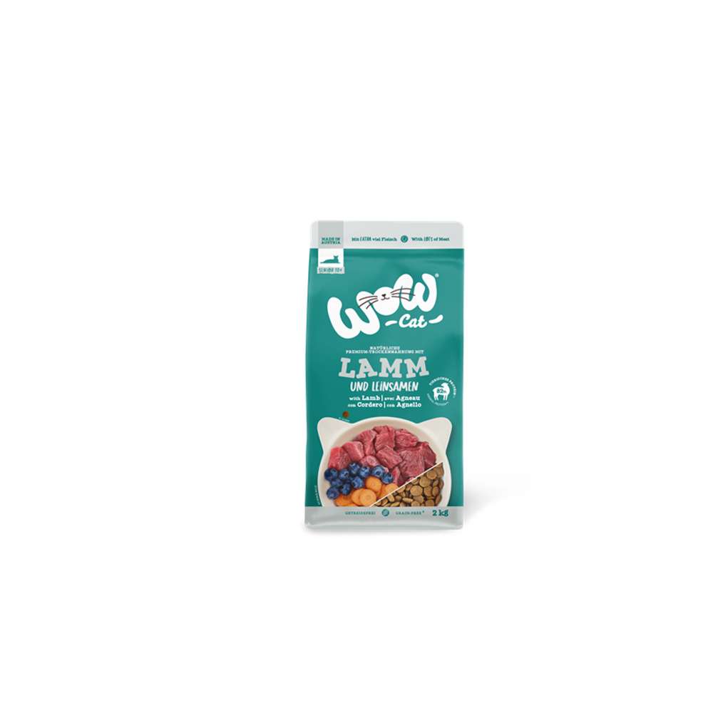 WOW Cat Senior Lamm 2 kg