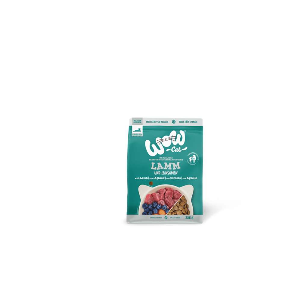 WOW Cat Senior Lamm 325 g