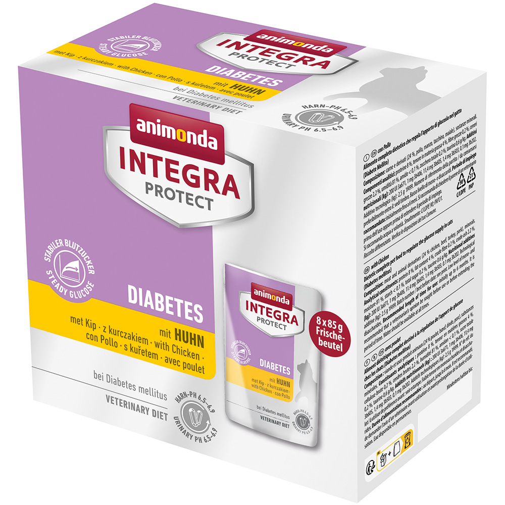 animonda Integra Protect Adult Diabetes Huhn 8x85 g