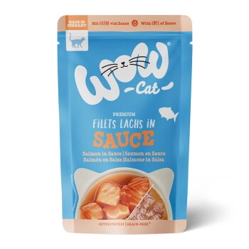 WOW Cat Adult 8x85 g Lachs