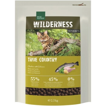 REAL NATURE WILDERNESS Senior True Country Huhn mit Fisch 2x2,5 kg